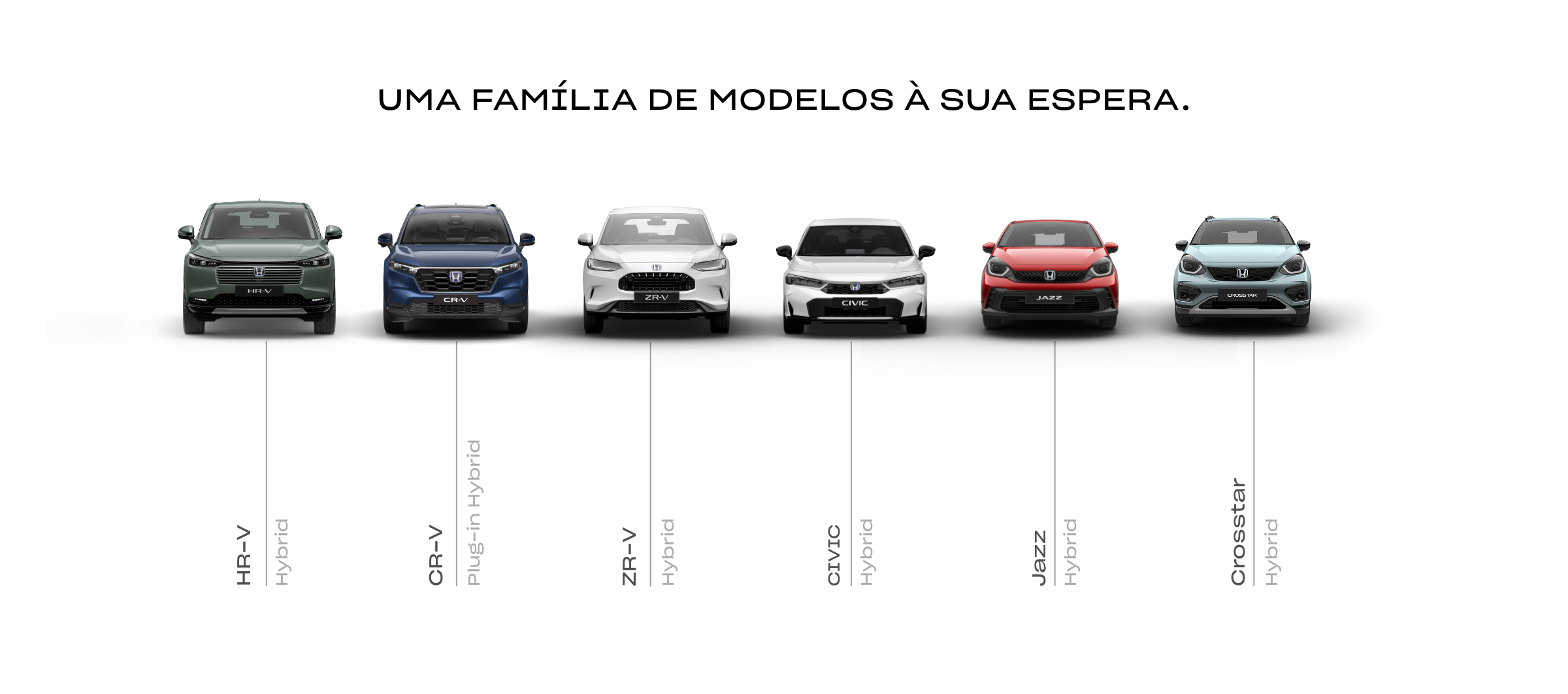 Uma família de modelos à sua espera